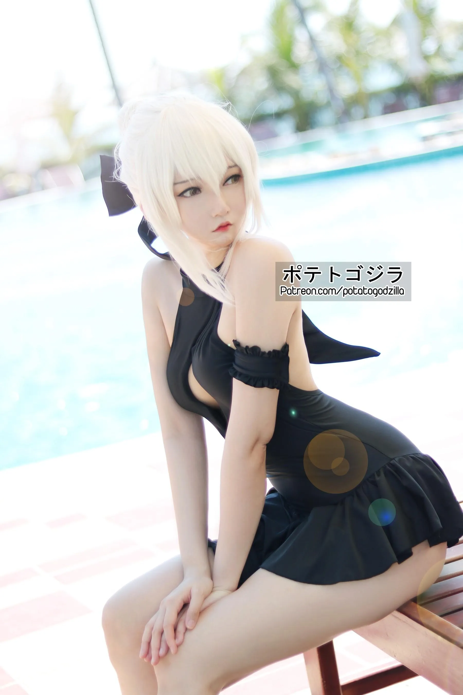 Potato Godzilla – NO.79 Saber Alter Swimsuit [19P]插图1